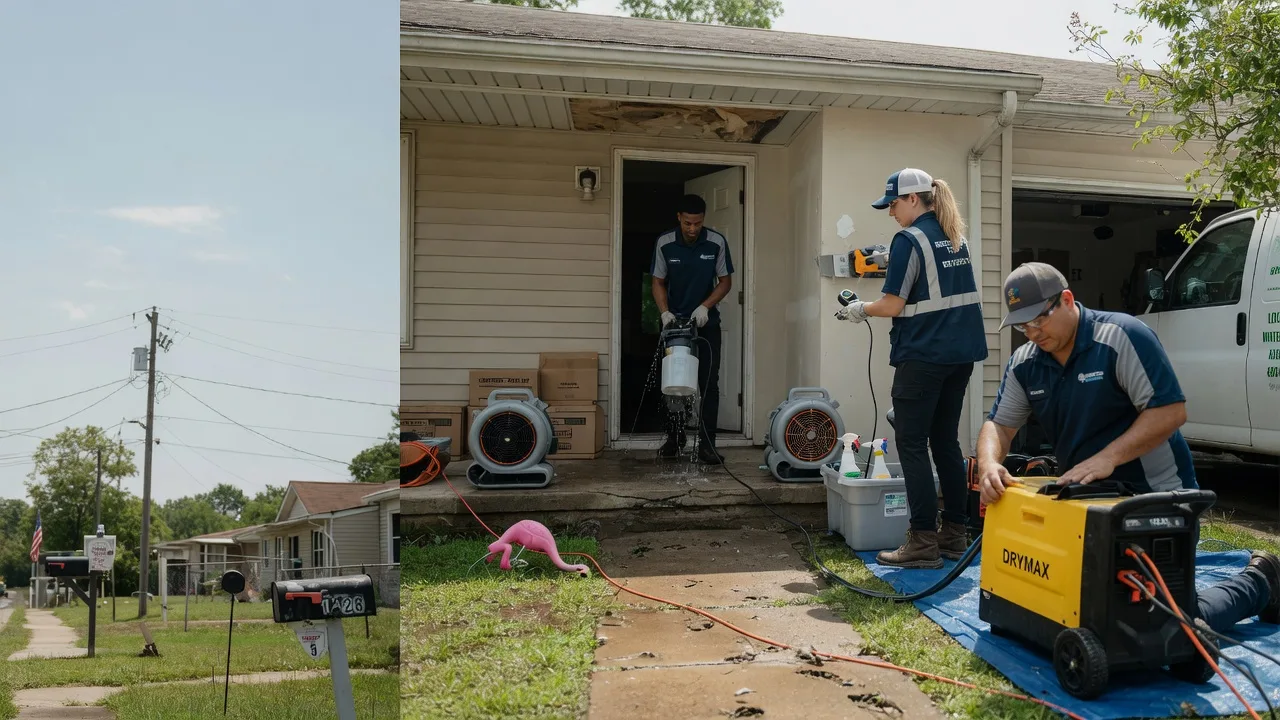 Storm Damage Water Removal in Mooresville, AL near me